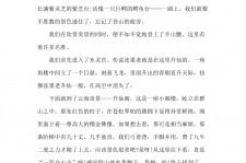 渠县旅游感想(张家界旅游感想)