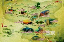 渠县景点地图(长沙景点地图)