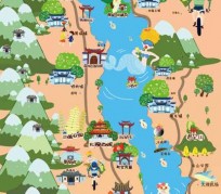 渠县旅游地图(旅游地图app)