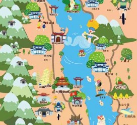 渠县旅游地图(旅游地图app)