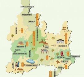渠县旅游地图(旅游地图中国景点)