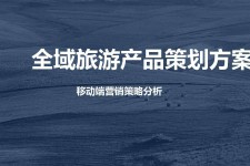 渠县旅游方案(旅游方案策划书模板)